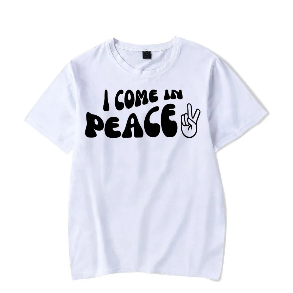Popular "I Come In Peace" T-Shirt Combo