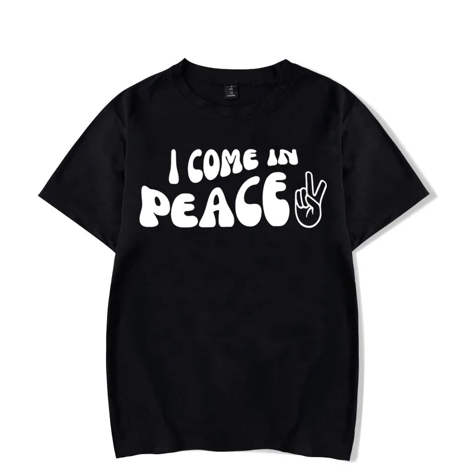 Popular "I Come In Peace" T-Shirt Combo