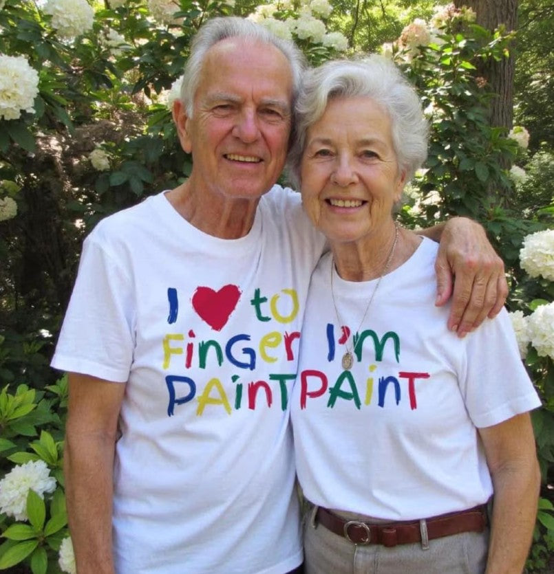 Iconic "I Love To Finger Paint" T-Shirt Combo