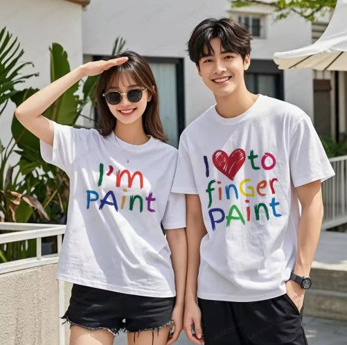 Iconic "I Love To Finger Paint" T-Shirt Combo
